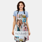 Girly Script 16 Foto bester Freund Moderne Schürze (Getragen)