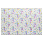 Girly Seepferd-Gewebe Stoff (Yard (91,4 cm))
