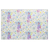 Girly Seepferd-Gewebe Stoff (Fat Quarter (45,7 x 55,9 cm))
