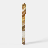 Girly Shimmering Pastel Glitzer iPhone 15 Hülle (Rechte Seite)