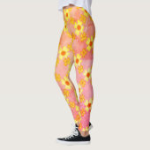 Girly Shoe Blume Blumenmuster Leggings (Links)