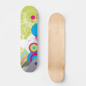 Girly Skateboard (Vorderseite)