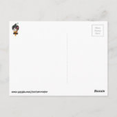 Girly Skull Ice Creme Cone Postkarte (Rückseite)