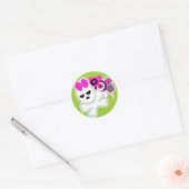 Girly SKull Sticker (Umschlag)