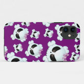 Girly Skullz Case-Mate iPhone Hülle (Rückseite (Horizontal))