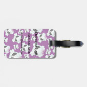 Girly Skullz Gepäckanhänger (Rückseite horizontal)