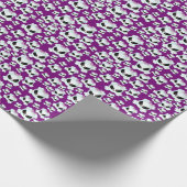 Girly Skullz Geschenkpapier (Ecke)