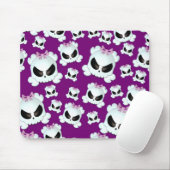 Girly Skullz Mousepad (Mit Mouse)