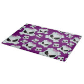 Girly Skullz Schneidebrett (Ecke)