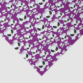 Girly Skullz Seidenpapier (Ausschnitt)