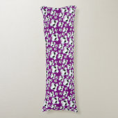 Girly Skullz Seitenschläferkissen (Vorderseite Vertikal)