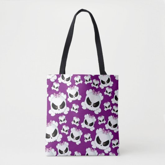 Girly Skullz Tasche (Vorderseite)