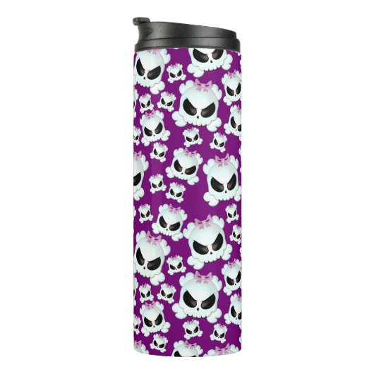 Girly Skullz Thermosbecher (Nach rechts gedreht)