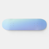 Girly Sky Blue Skateboard (Horizontal)