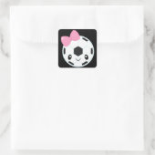 Girly Soccer Ball Emoji Stickers (Tasche)