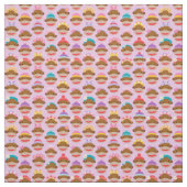 Girly Sock Affen Fabric, Pink Stoff (Muster)
