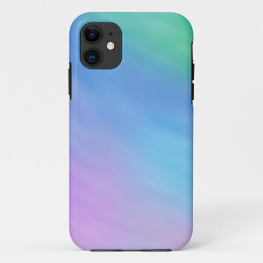 Girly Soft Rainbow Sky Case-Mate iPhone Hülle (Rückseite)