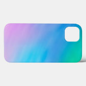 Girly Soft Rainbow Sky Case-Mate iPhone Hülle (Rückseite (Horizontal))