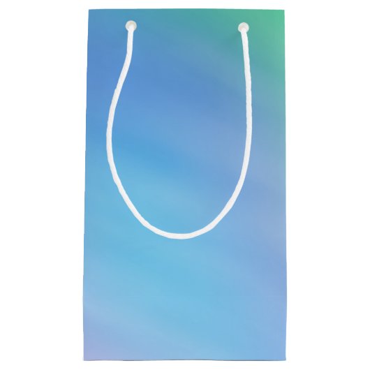 Girly Soft Rainbow Sky Kleine Geschenktüte (Vorderseite)
