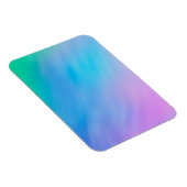 Girly Soft Rainbow Sky Magnet (Rechte Seite)