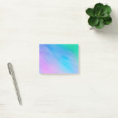 Girly Soft Rainbow Sky Post-it Klebezettel (Büro)