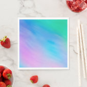 Girly Soft Rainbow Sky Serviette (Beispiel)
