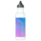 Girly Soft Rainbow Sky Trinkflasche (Links)