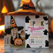 Girly Spooktacular Halloween Einladung
