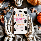 Girly Spooktacular Halloween Einladung