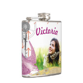 Girly Steam Punk Flachmann (Rechts)