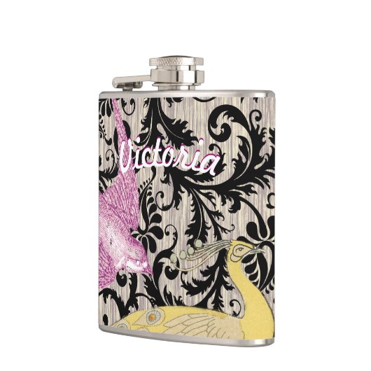 Girly Steam Punk Flachmann (Links)