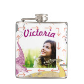 Girly Steam Punk Flachmann (Vorderseite)