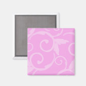 Girly Swirl Magnet (Vorderseite/Rückseite)