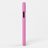 Girly TAFFY PINK Solid Color Case-Mate iPhone Hülle (Hinten/Rechts)