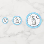 Girly Tea Party Bichon Frise Dog - Niedlich Konfetti (Vorderseiten)