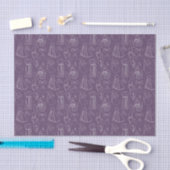 Girly Things (Design 10 der Lila Serie) Seidenpapier (Handwerk)