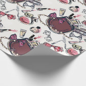 Girly Things Geschenkpapier (Ecke)