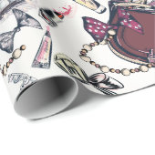 Girly Things Geschenkpapier (Rolleneckpunkt)