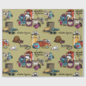 Girly Things Geschenkpapier (Flach)