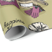 Girly Things Geschenkpapier (Rolleneckpunkt)