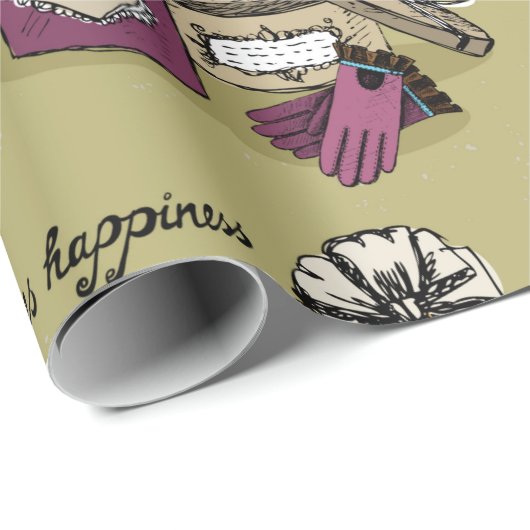 Girly Things Geschenkpapier (Rolleneckpunkt)