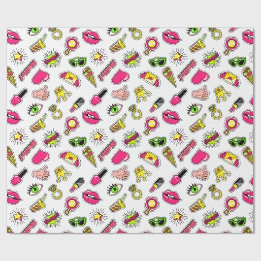 Girly Things Geschenkpapier (Flach)