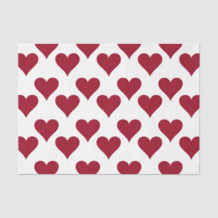 Girly Things Hearts (Design 46 Red Series) Seidenpapier