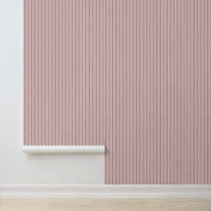 Girly Trendy 1" Pinstrichfarben Ballet Pink Tapete