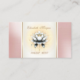 Girly Trendy Moderne Kunst, Dichtung und Musik Visitenkarte