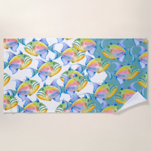 Girly Tropical Fish Lover Strandtuch