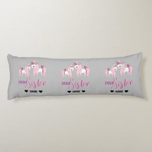 Girly Unicorn Little Sister Seitenschläferkissen
