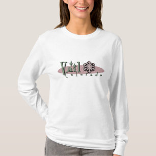 Girly Vail Entwurf T-Shirt