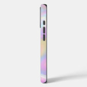 Girly Vibrant Pastel Holographic Swirl Design      Case-Mate iPhone Hülle (Rückseite / Links)