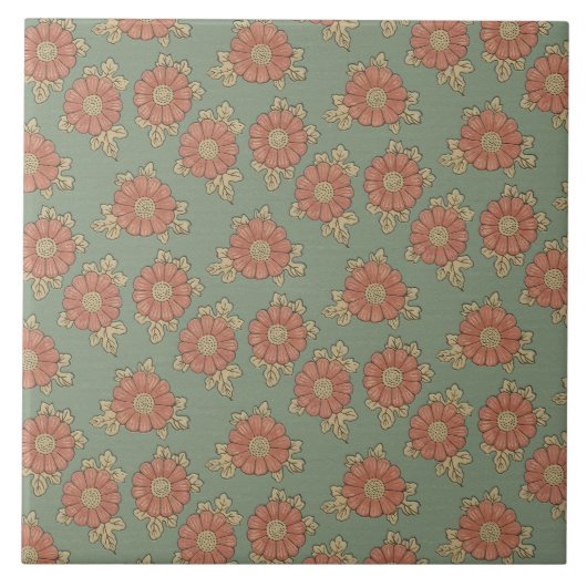 Girly Vintag Fliese (Vorderseite)